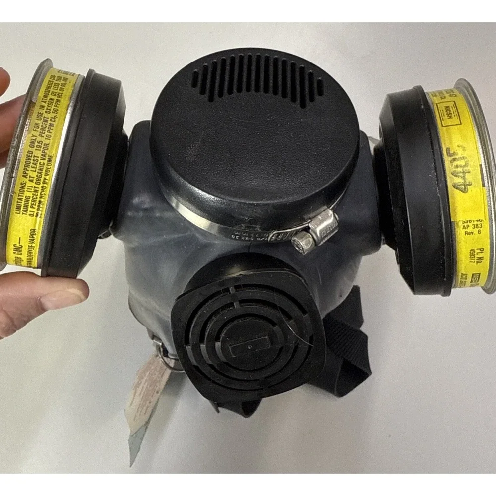 Msa Msa Ultra-Twin™ Full Face Respirator Mask Size Medium‎ 2d